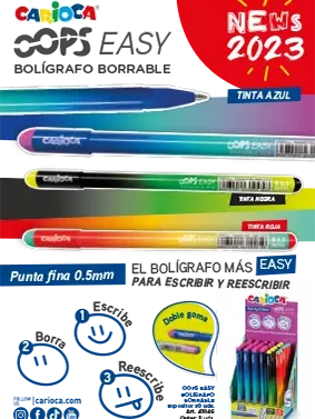 Bolígrafos borrables Oops Easy